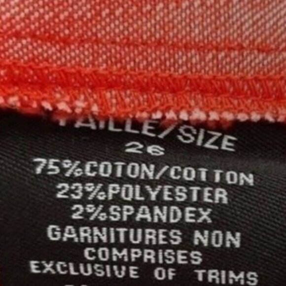 PENNINGTONS / Red Light Coat Shacket 3/4 Sleeve PLUS Sz 26 - Picture 7 of 7